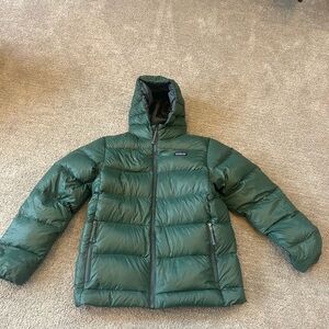 Patagonia Forest Green Puffer Jacket